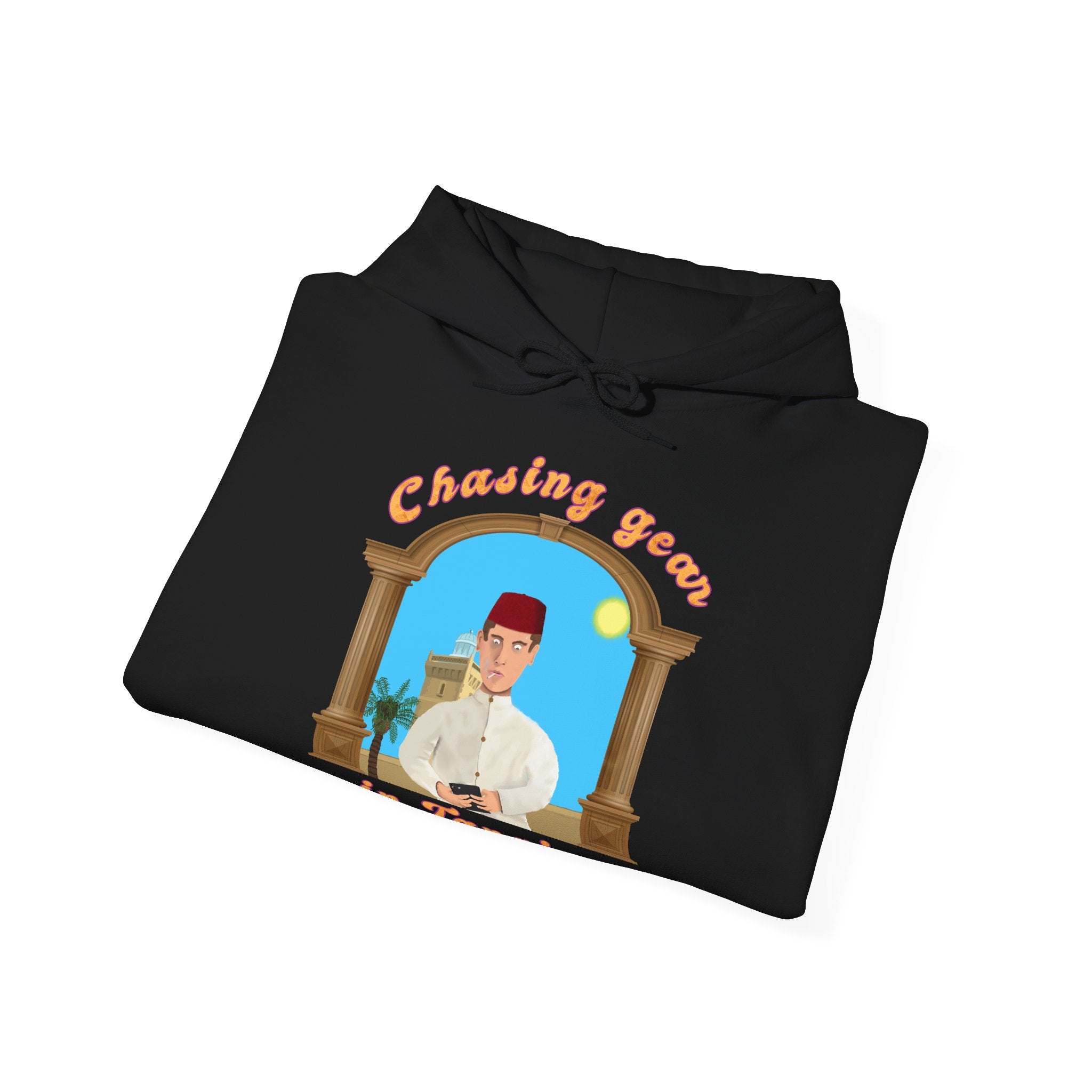 Chasing Gear In Tangier Hoodie