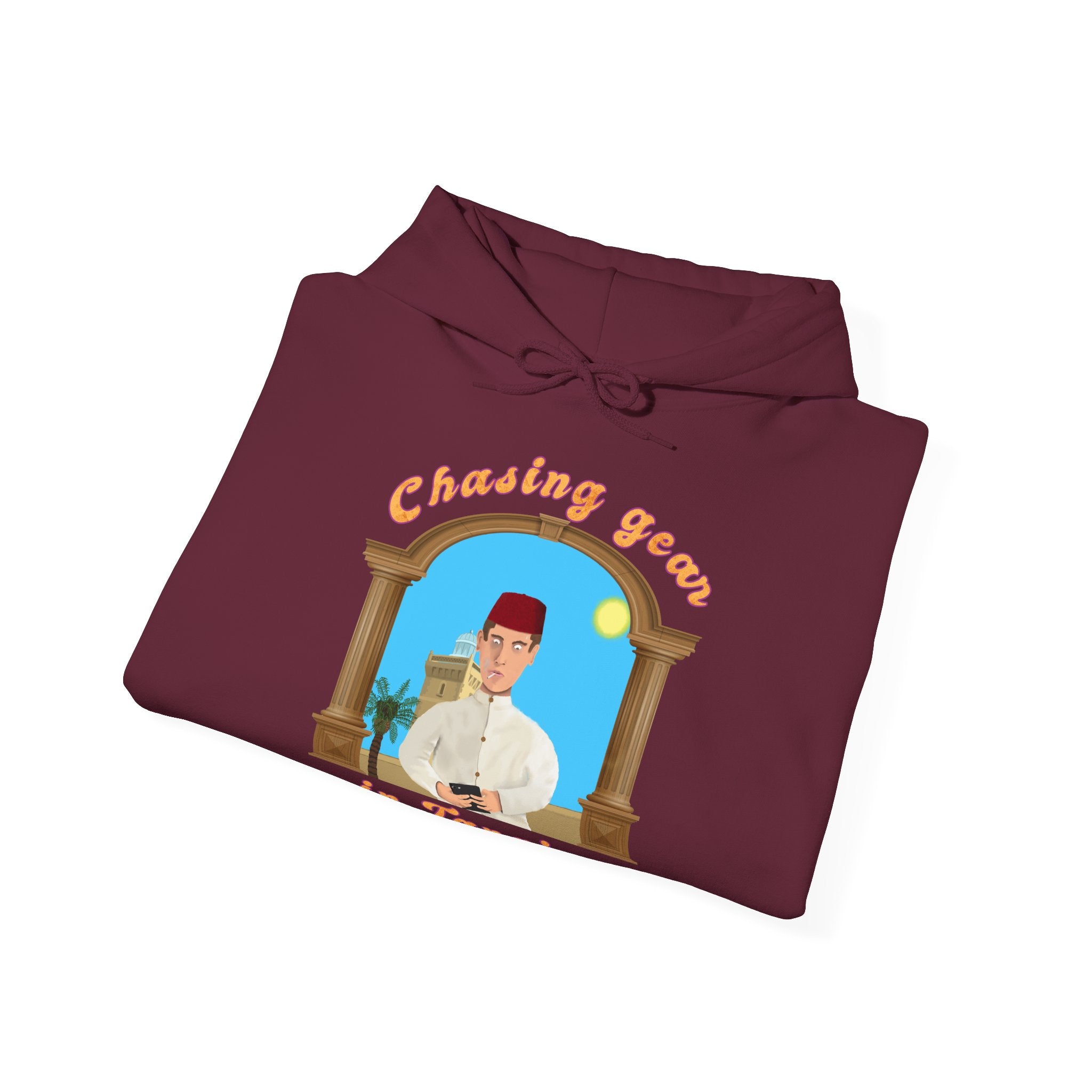 Chasing Gear In Tangier Hoodie