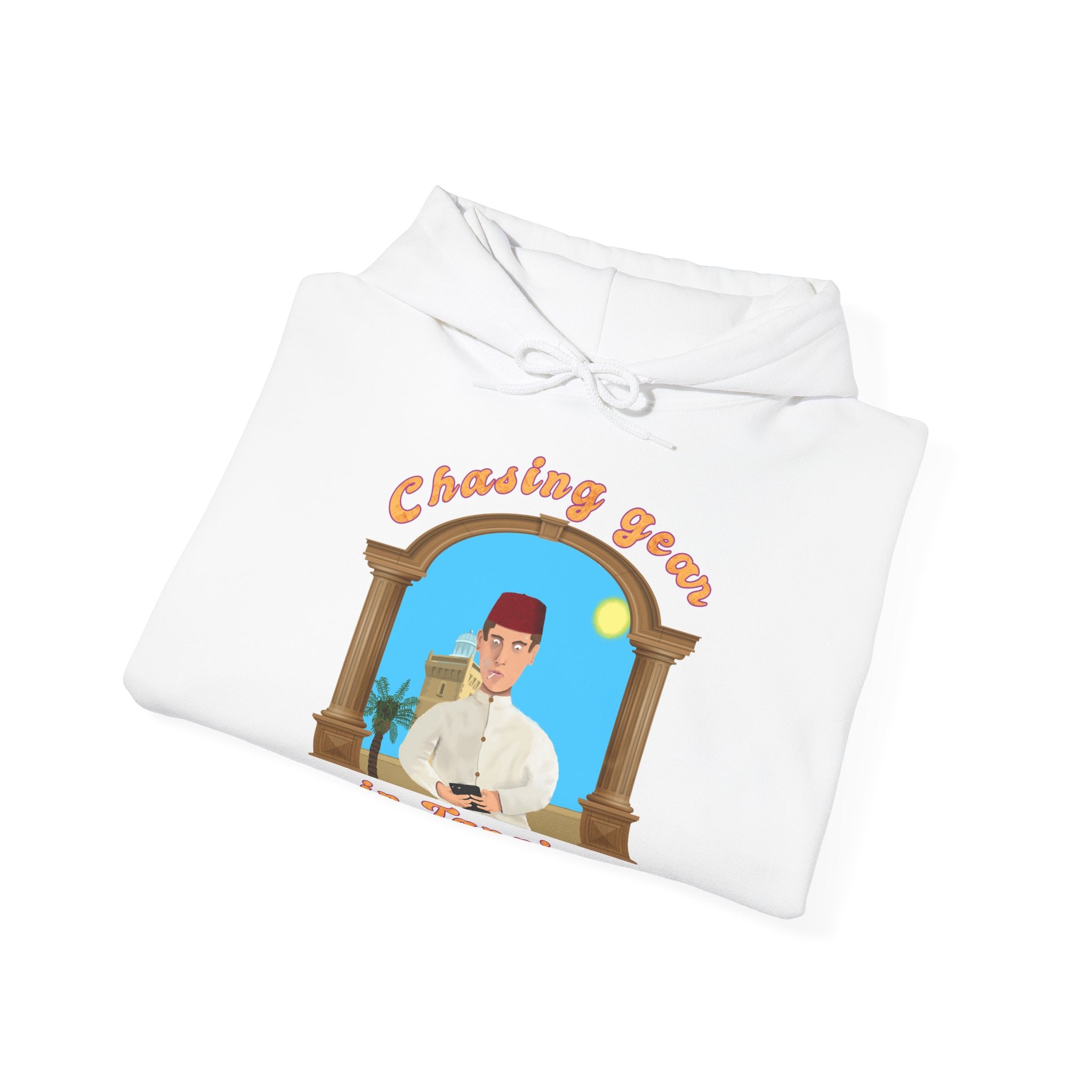 Chasing Gear In Tangier Hoodie